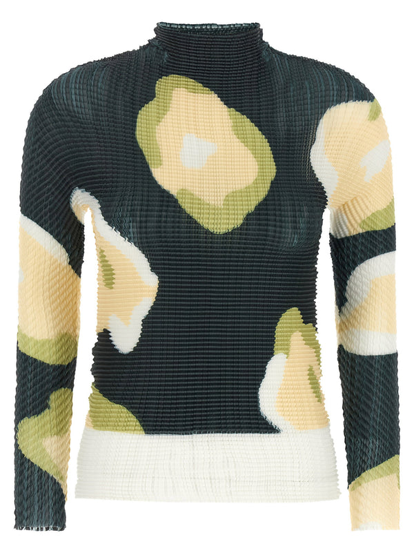 Issey Miyake بلوزة — أسود