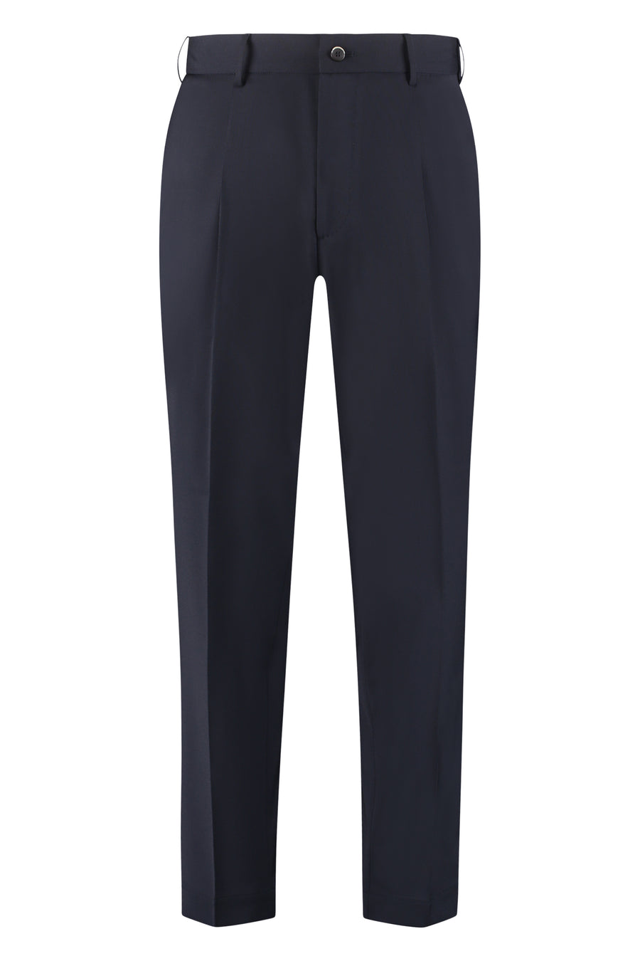Trousers Tailored Wool-Blend Blue
