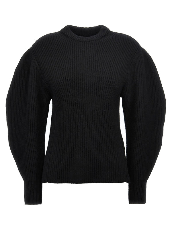 Jil Sander تريكو مضلع كنزة