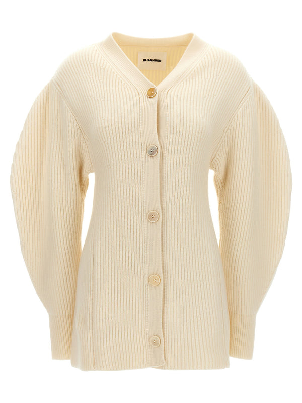 Jil Sander cardigan in cream