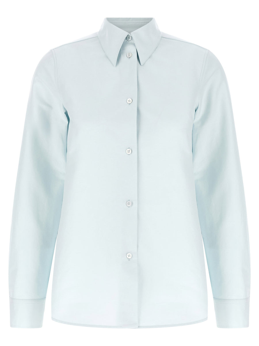Jil Sander قميص — أزرق فاتح