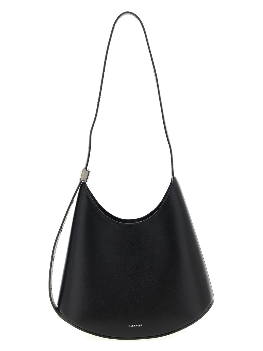 Jil Sander Eldorado Shoulder Bag — Black