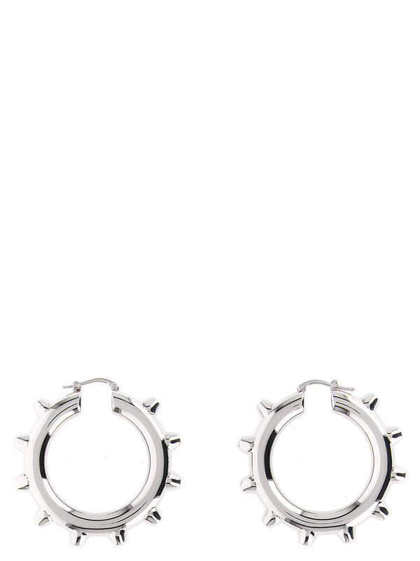 Jil Sander earrings in silver