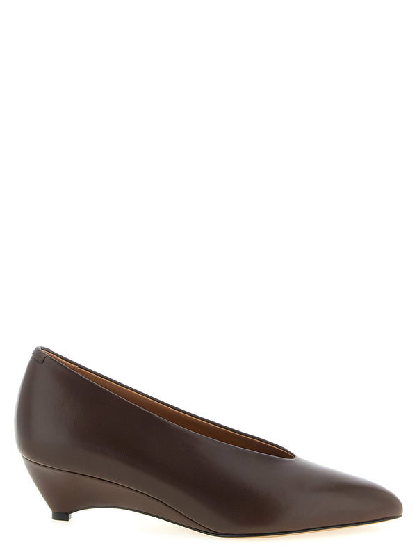 حذاءJil Sander آرك بومب — بني