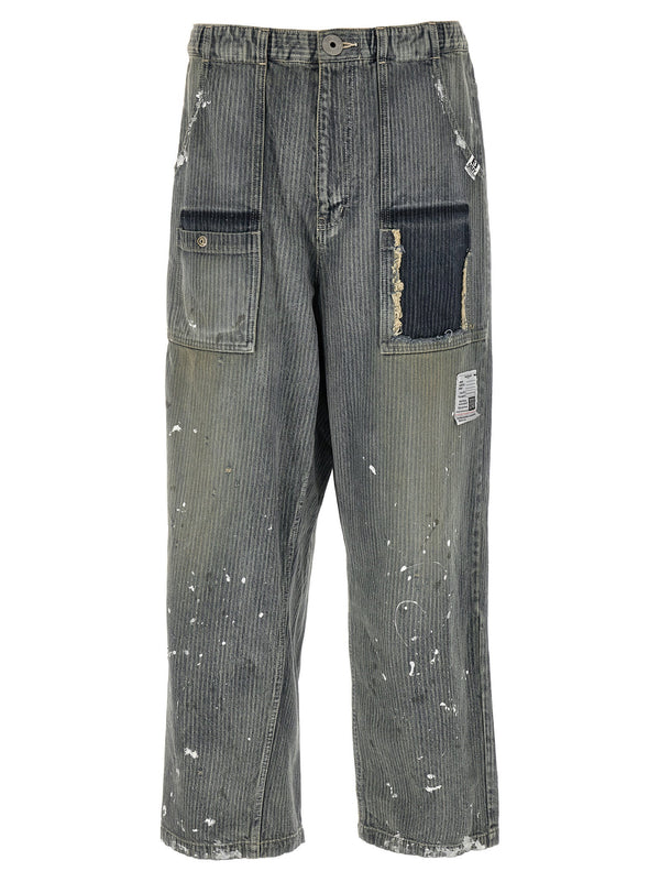 Maison Mihara Yasuhiro Bush Pants Jeans — grey