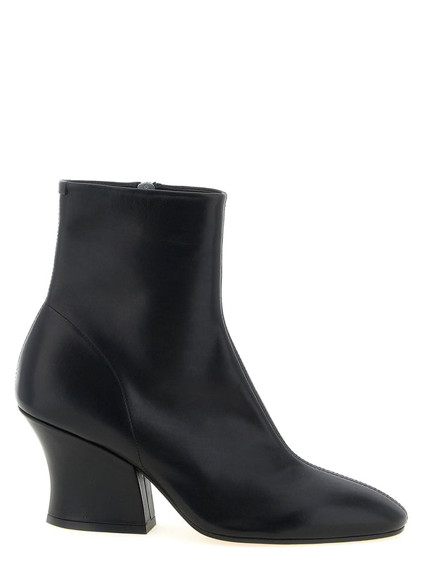 Jil Sander Lune Ankle Boot — Black