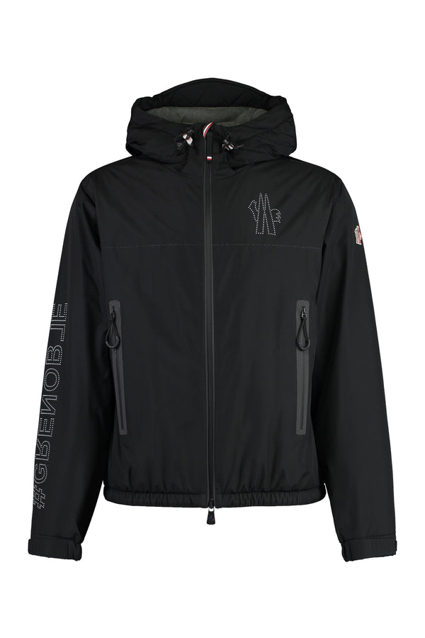 Padded Jacket Jaman Black Polyamide Raincoats