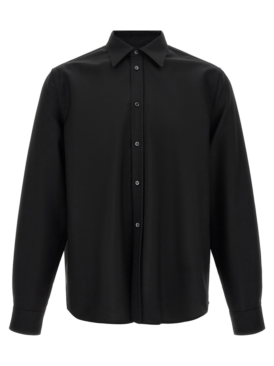 Jil Sander قميص — أسود