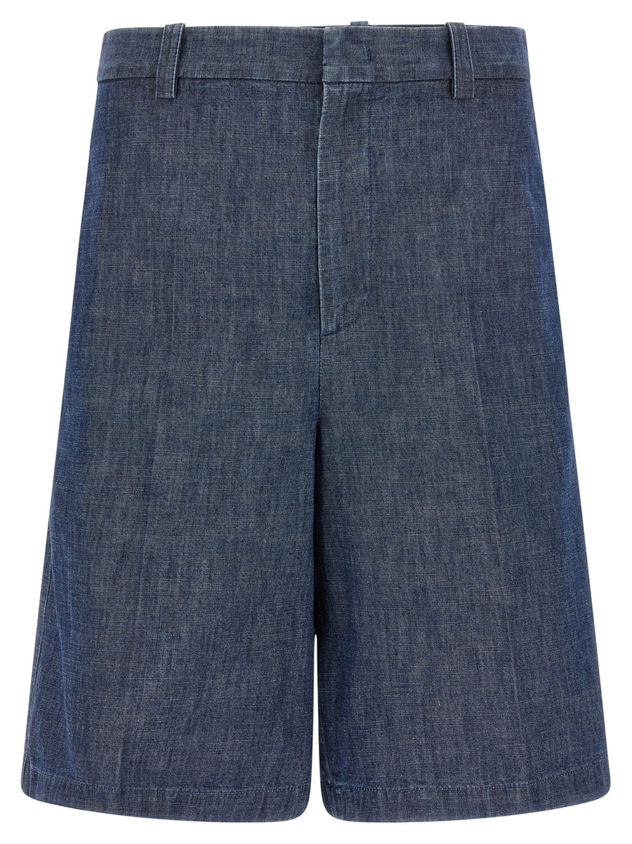 Jil Sander Bermudas — Indigo