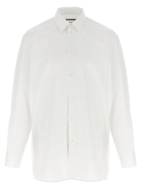 Jil Sander ثيرزداي إيه.إم. قميص — أبيض