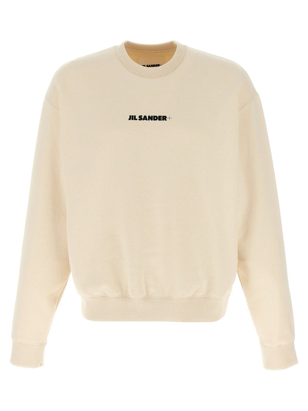 سويت شيرت بطبعة Jil Sander شعار — كشمري