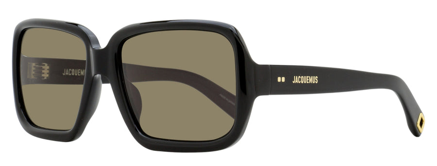 Jacquemus JAC86S Acetate sunglasses in black