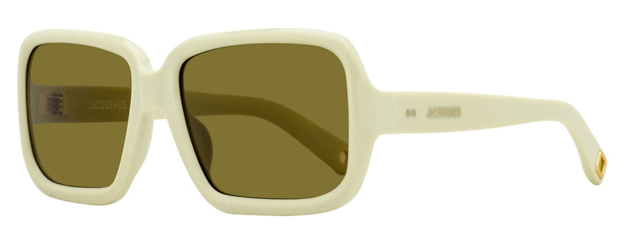 Jacquemus JAC86S Acetate sunglasses in beige