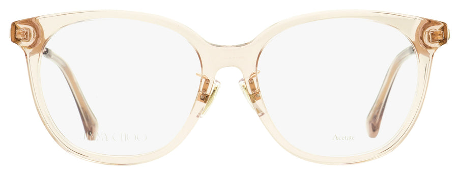 Jimmy Choo Acetate/Metal eyeglasses in nude