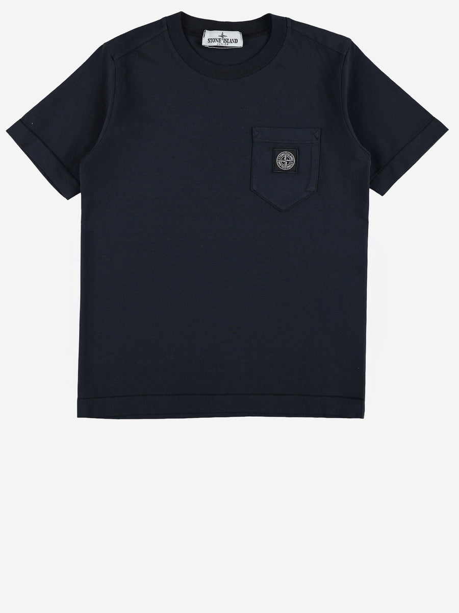 T-Shirt Cotton Dark Navy Hoods & Sweatshirts