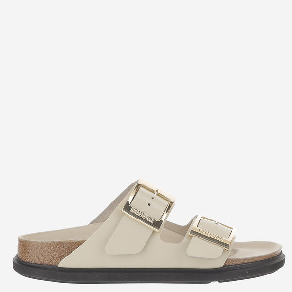 Slippers Arizona Ecru Leather
