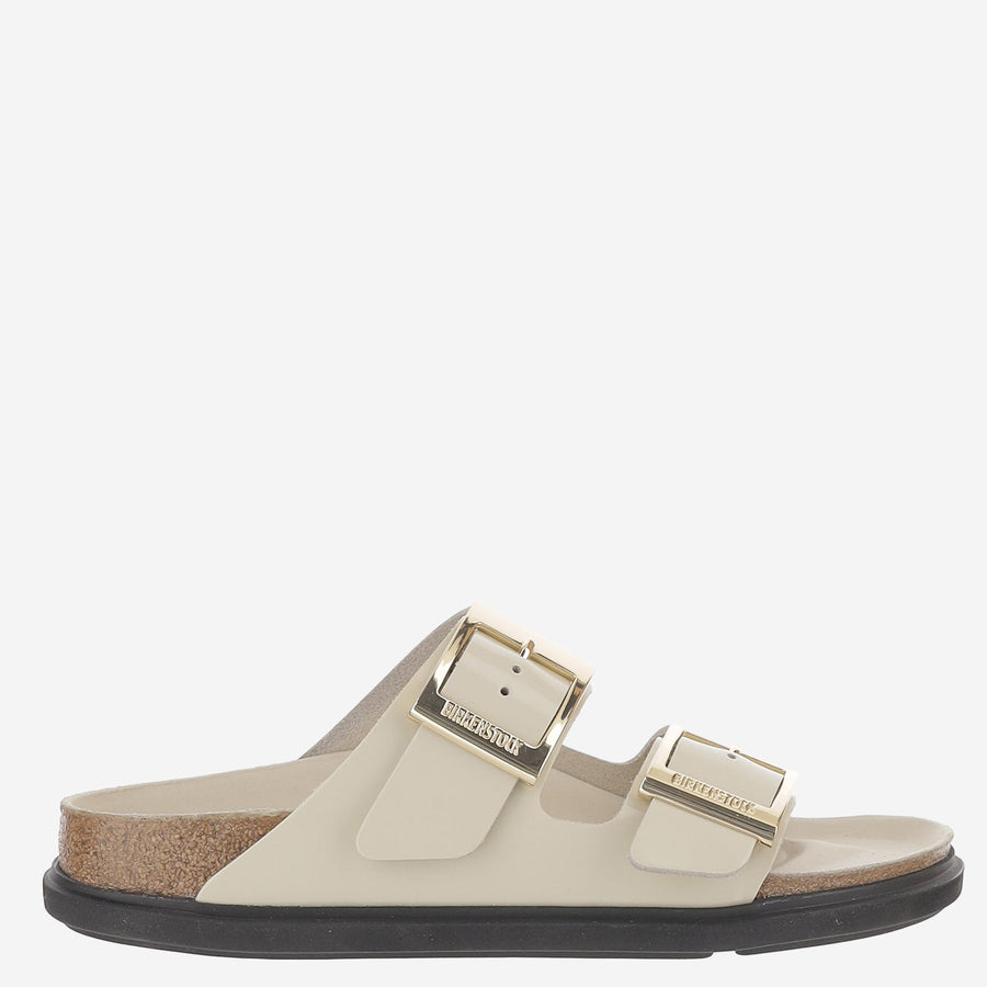 Slippers Arizona Ecru Leather