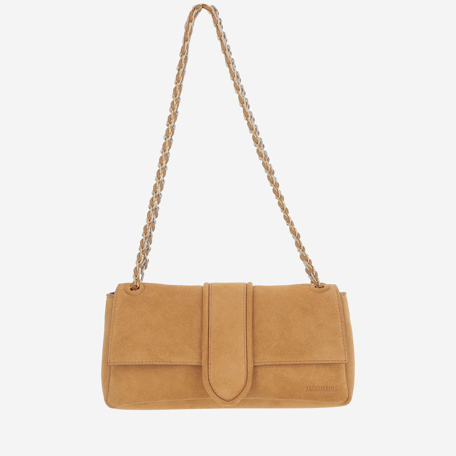 Childs Bag Light Brown Suede Shoulder