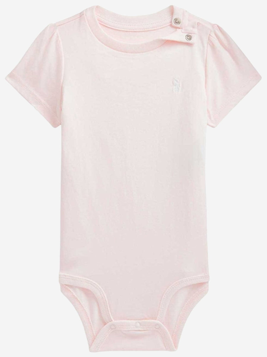 Baby Cotton Bodysuit Pink Babygrow Sets