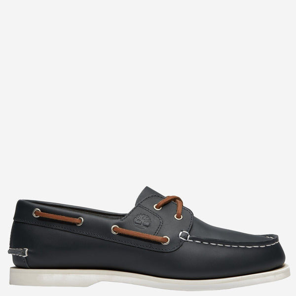 Loafers Classic Boat Navy Leather