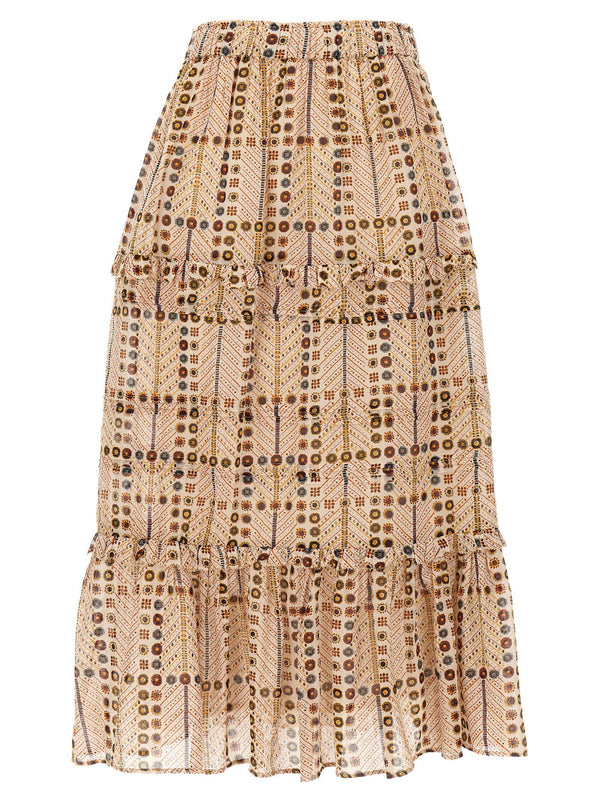 Marant Etoile ضياء تنورة — بيج