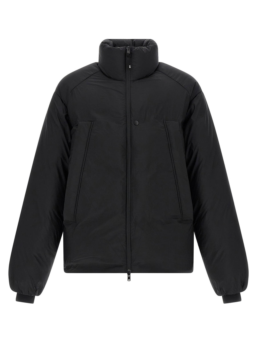 Y-3 Recycled Nylon Puffer Down Jacket — Black
