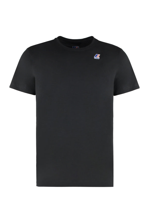 Le Vrai Edouard Cotton Crew-Neck T-Shirt Black T-shirts