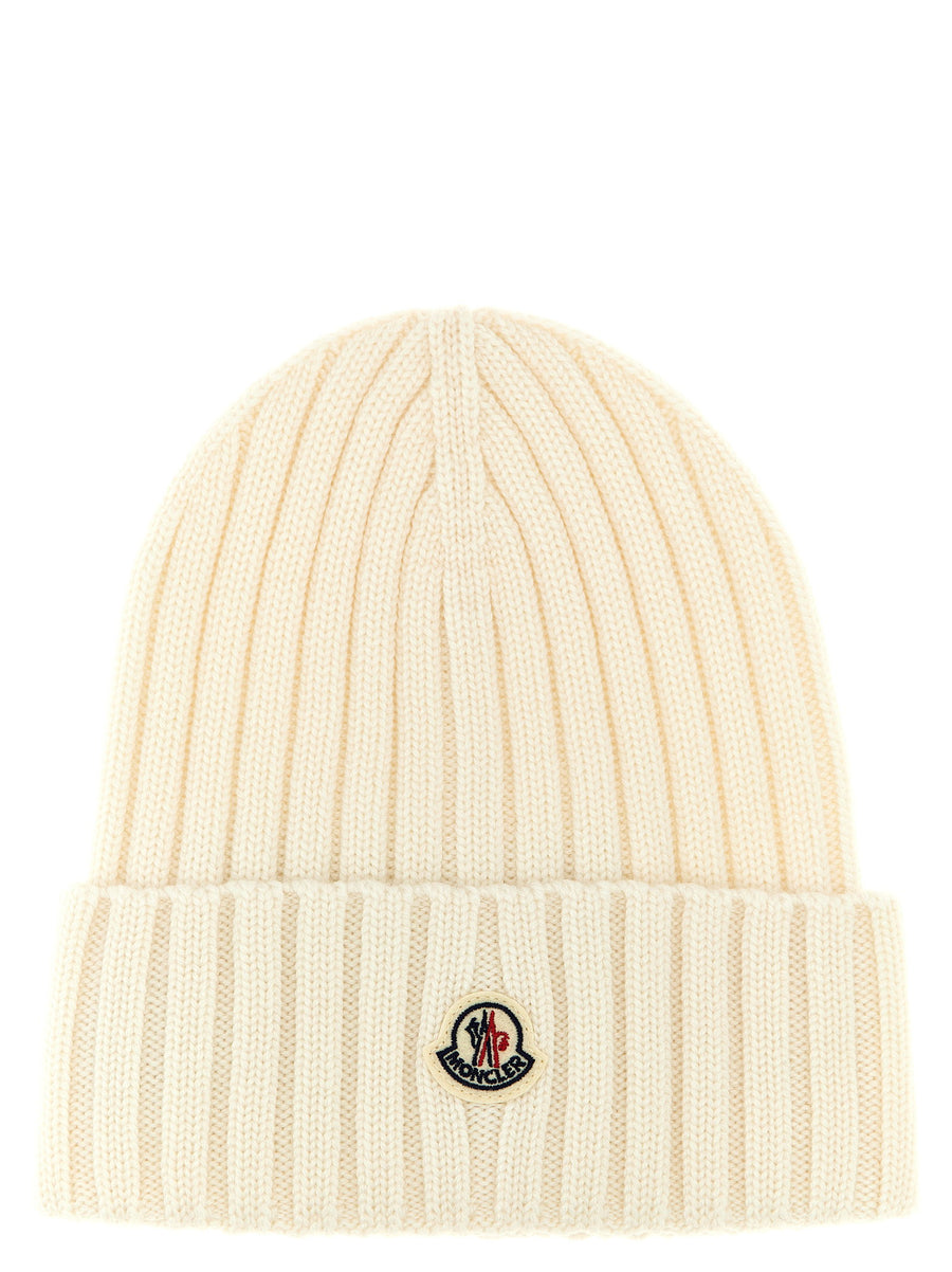 Moncler Logo Patch Beanie