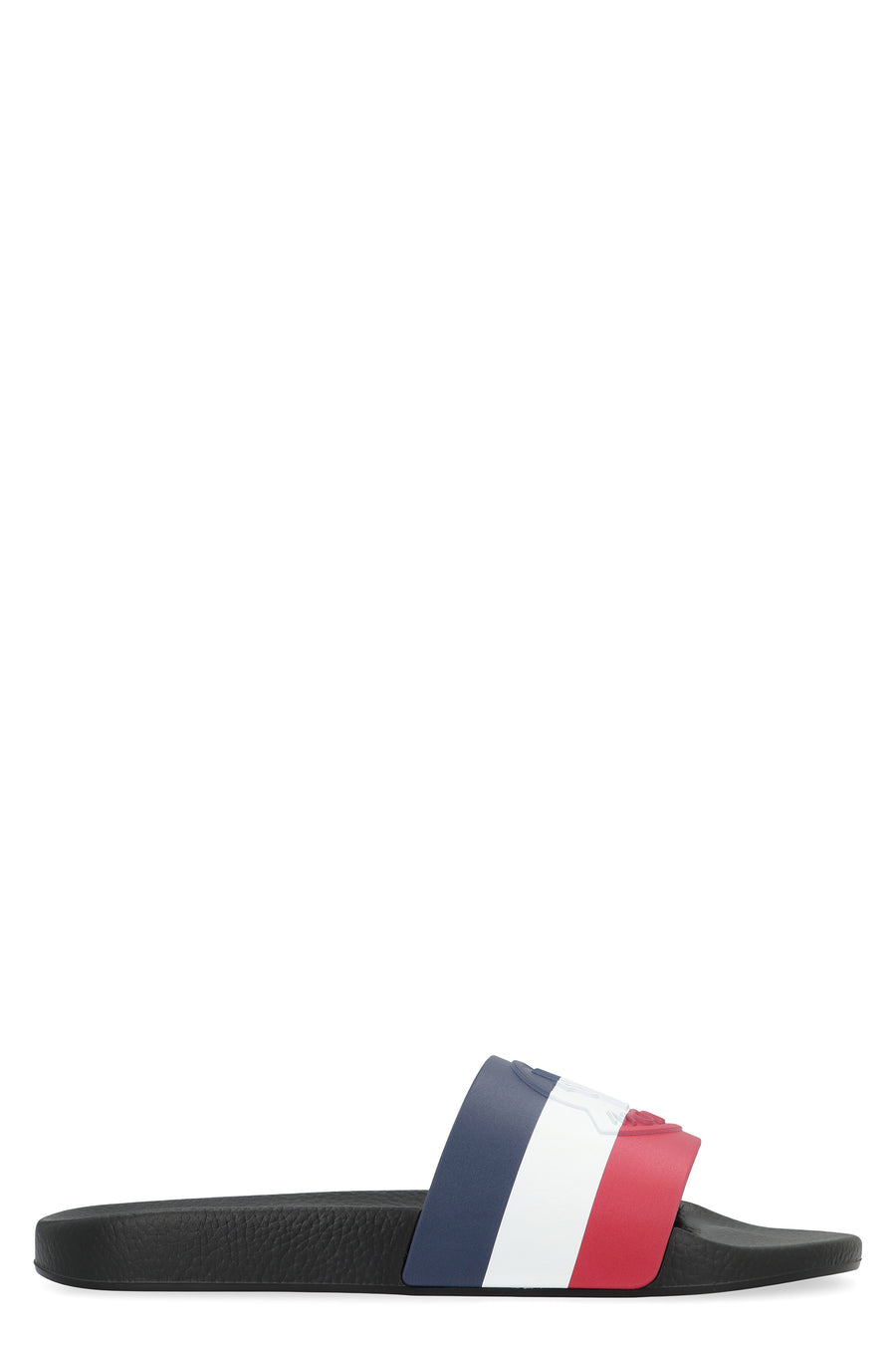 Moncler Basile Rubber Slides Black Flip Flops &