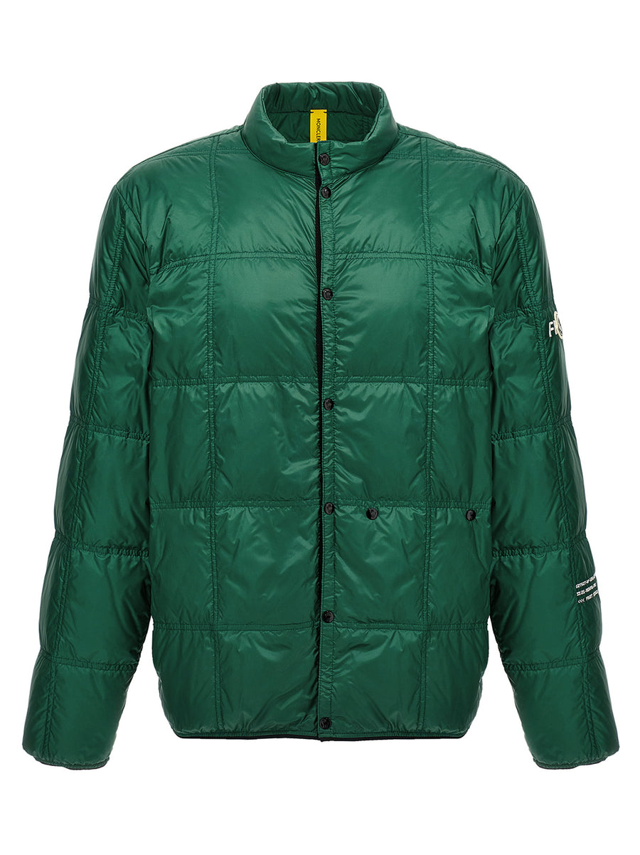 Moncler Genius Quilted Down Down Jacket — Green