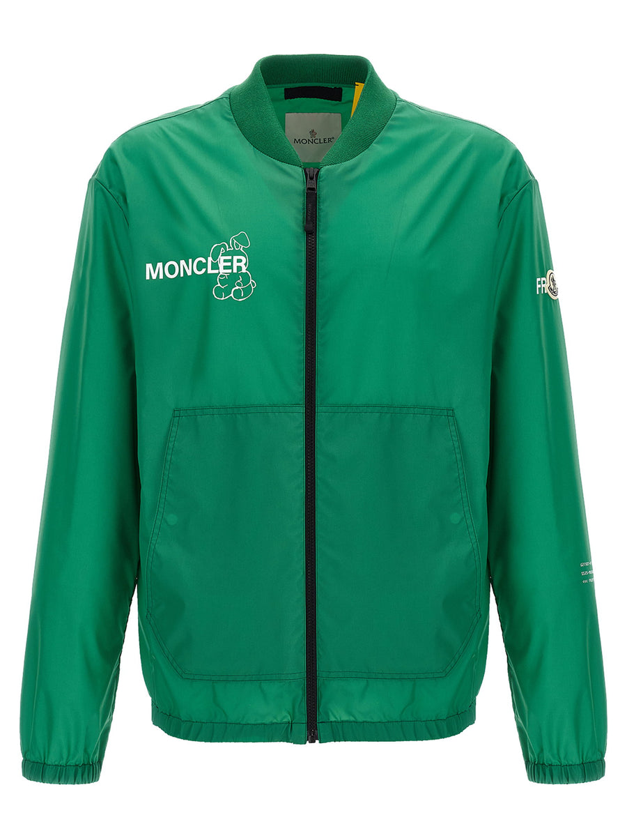 Moncler Genius Ostria Bomber Jacket — Green