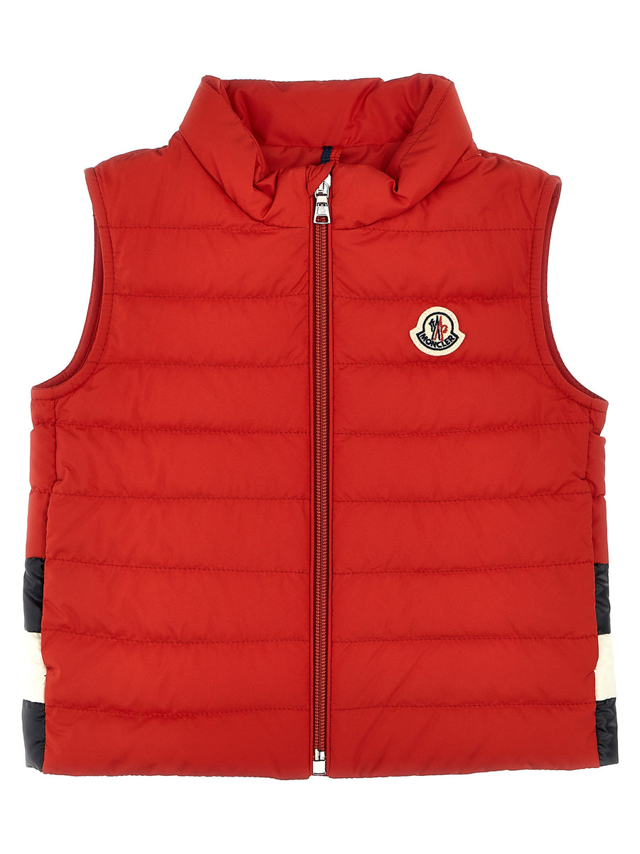 Moncler Enfant Cliff Vest — Red
