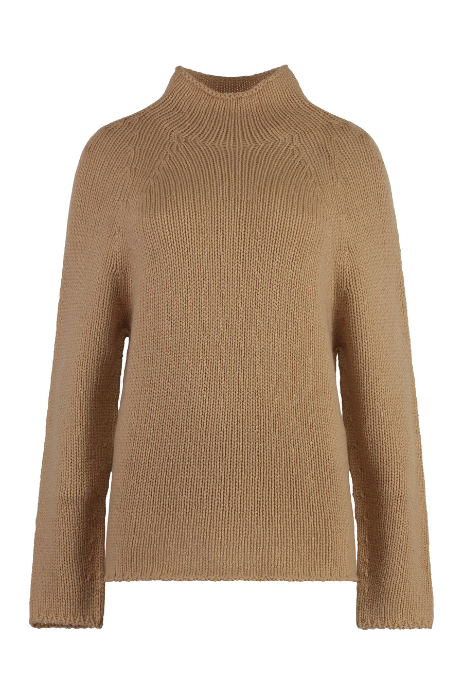 Cashmere Turtleneck Sweater Camel