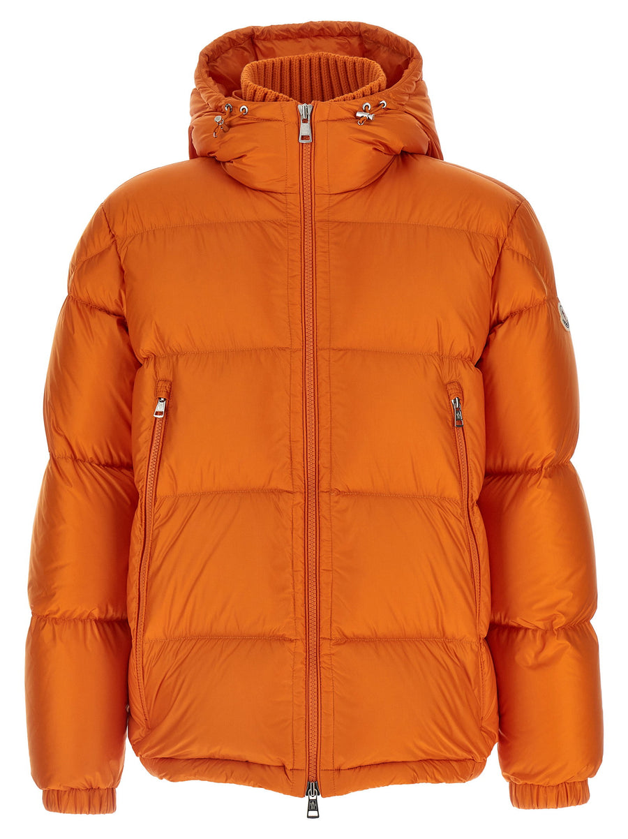 Moncler Rivau Down Jacket — orange