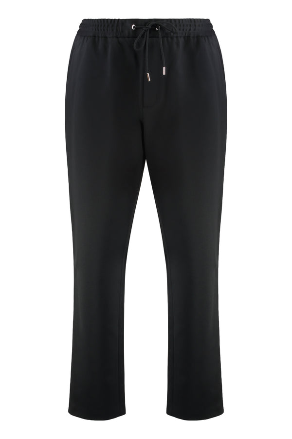 Technical Fabric Trousers Black Polyamide Track Pants