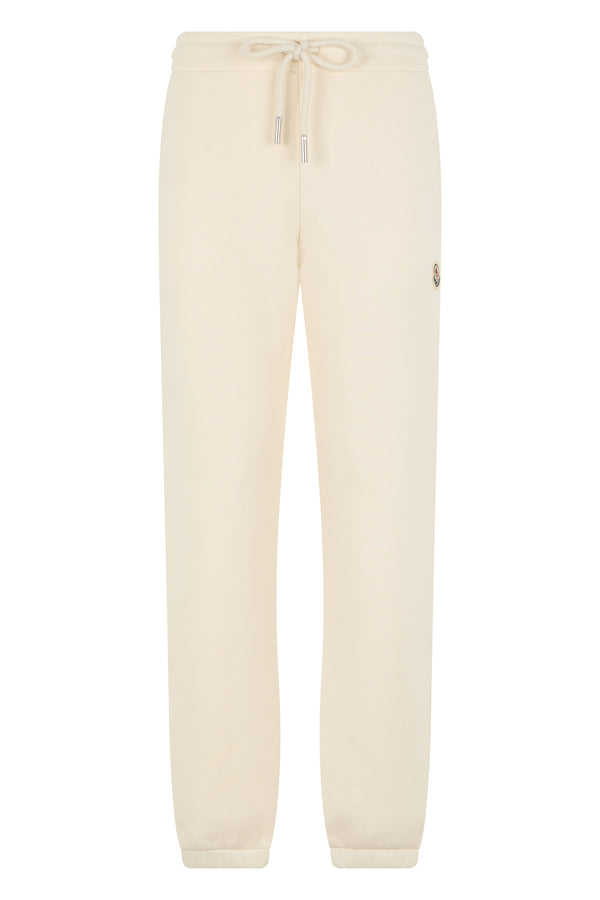 Track Pants Cotton Cream