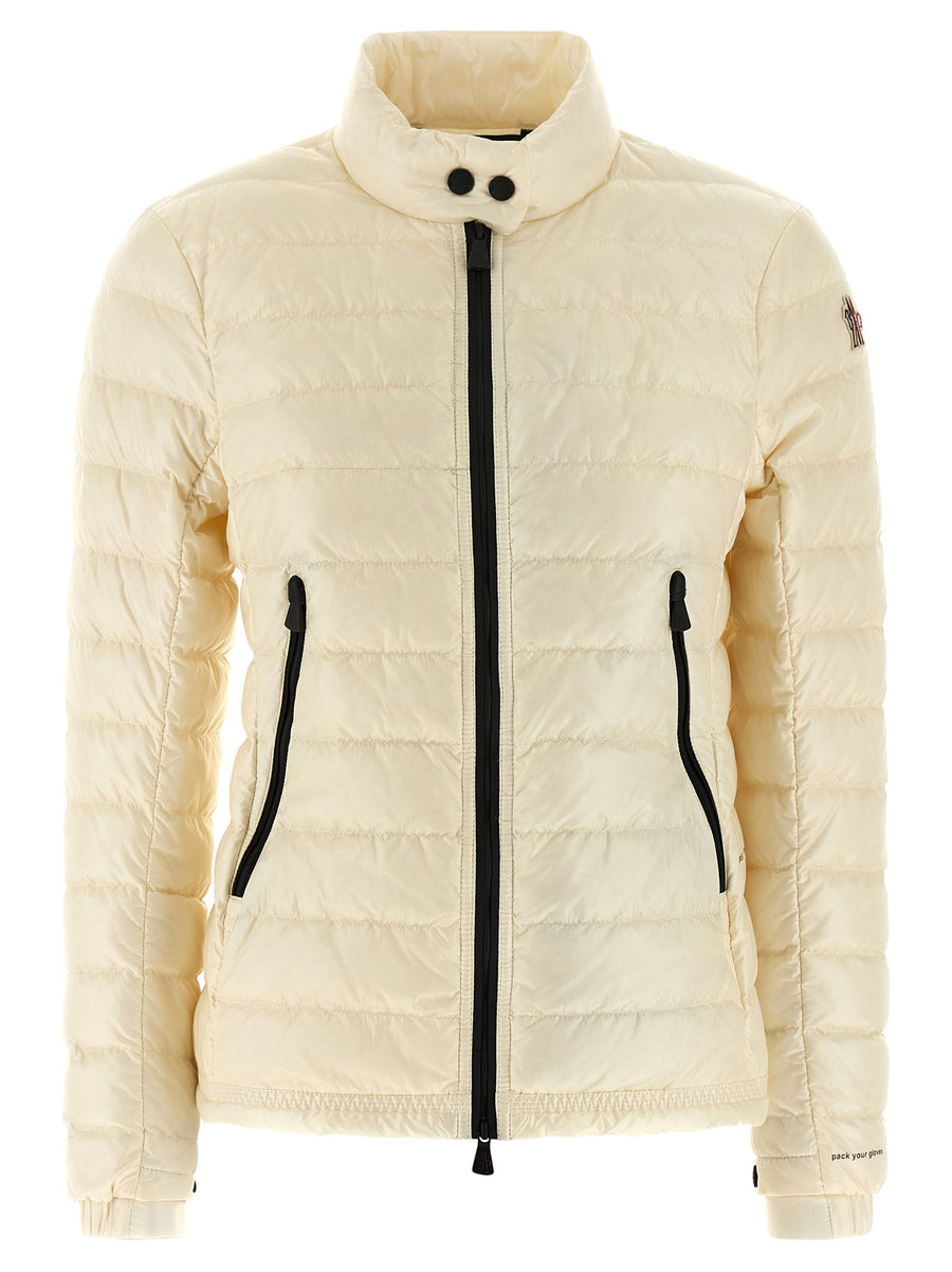 جاكيت Walibi محشو بالزغب من Moncler Grenoble — كريمي