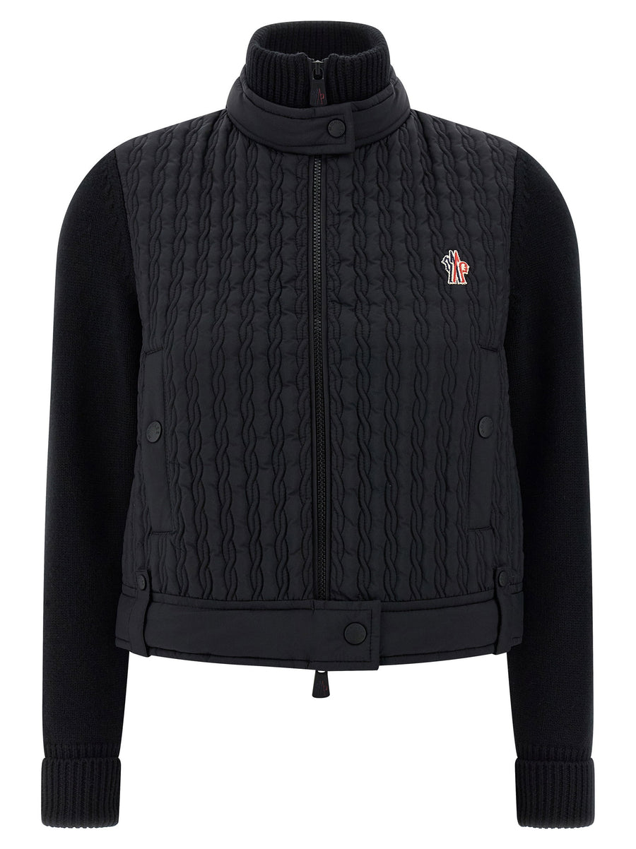 Moncler Grenoble Cardigan — Black