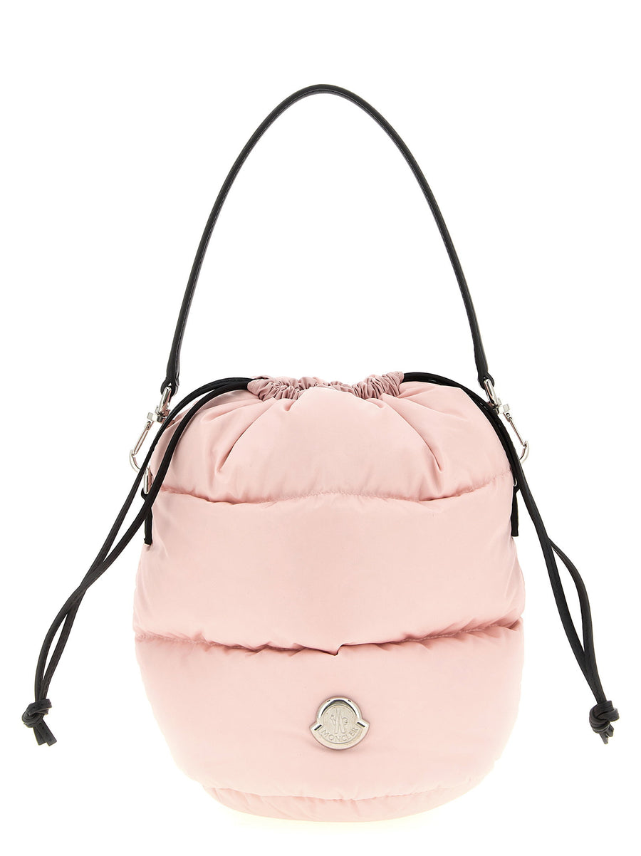 Moncler Bucket Bag — Pink