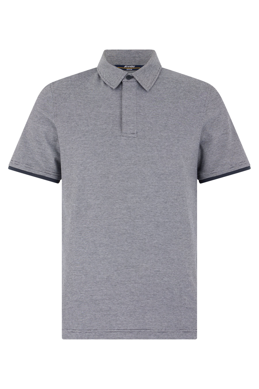 Cotton Polo Shirt Heather Grey