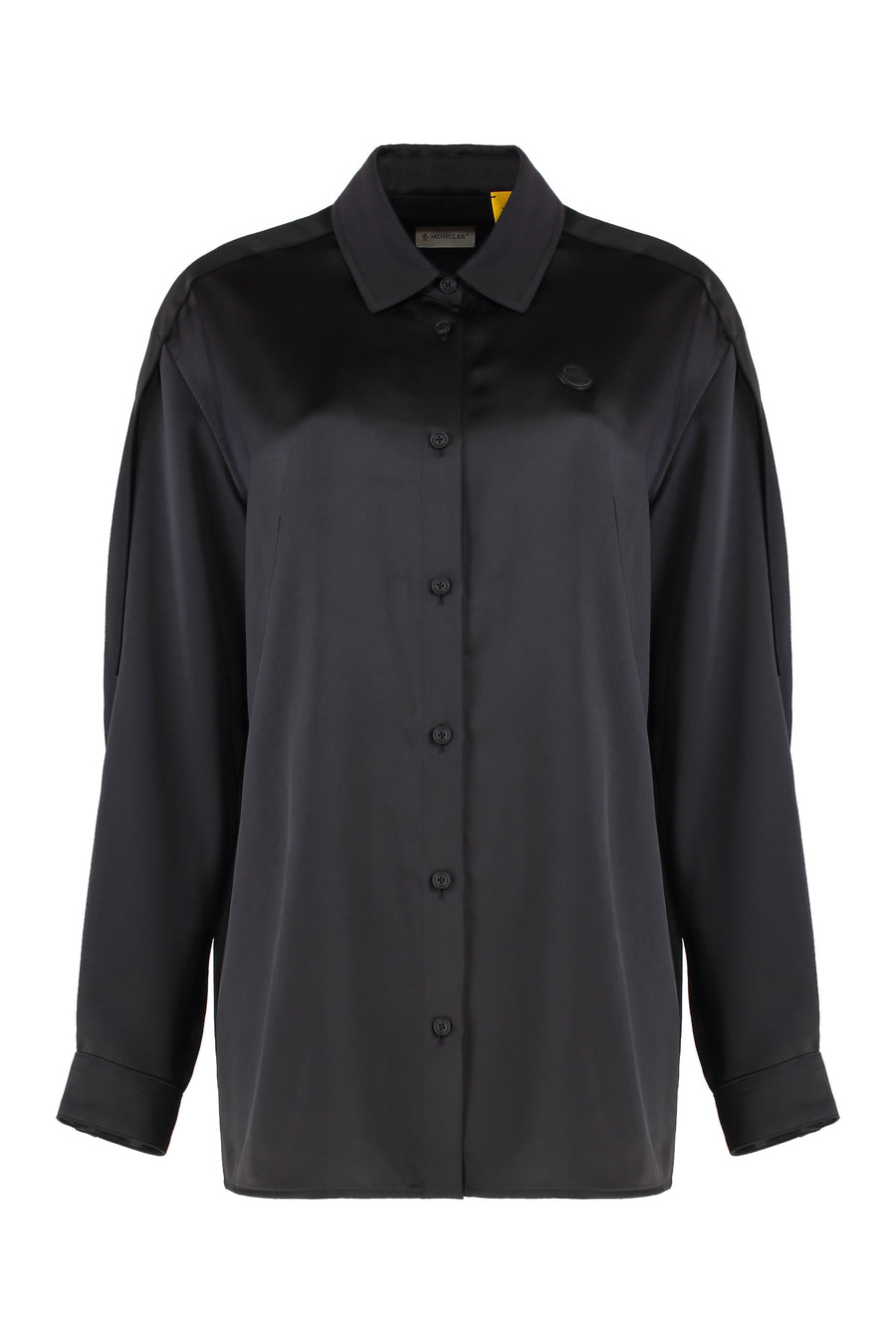 Shirt Technical Fabric Black Polyester