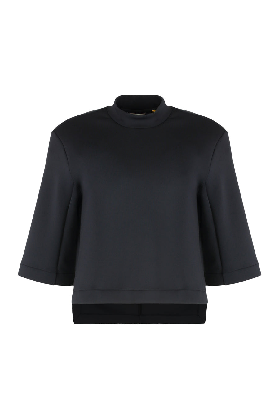 T-Shirt Techno Fabric Black Elastane T-shirts & Jerseys