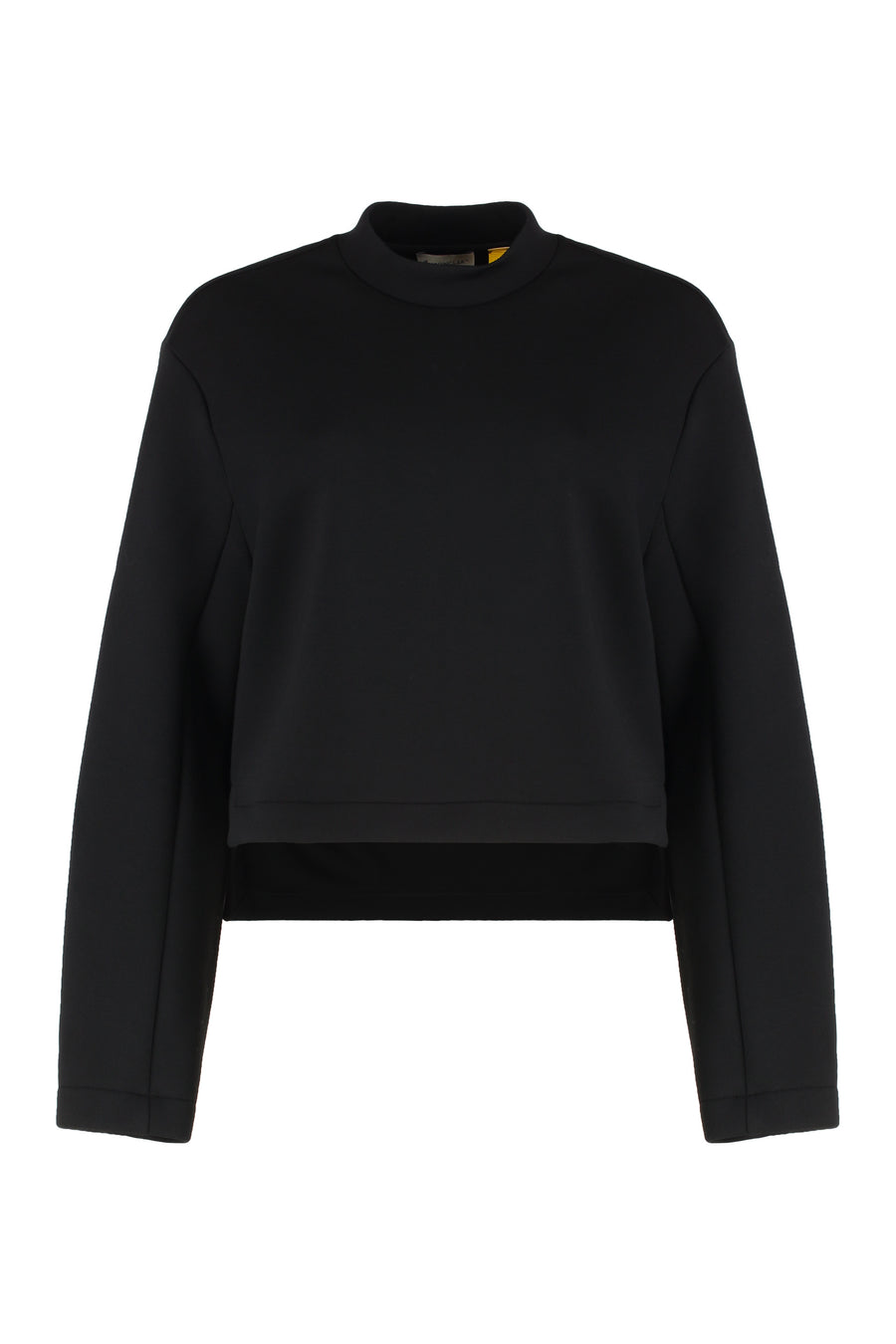 Sweatshirt Techno Fabric Black Viscose Sweatshirts