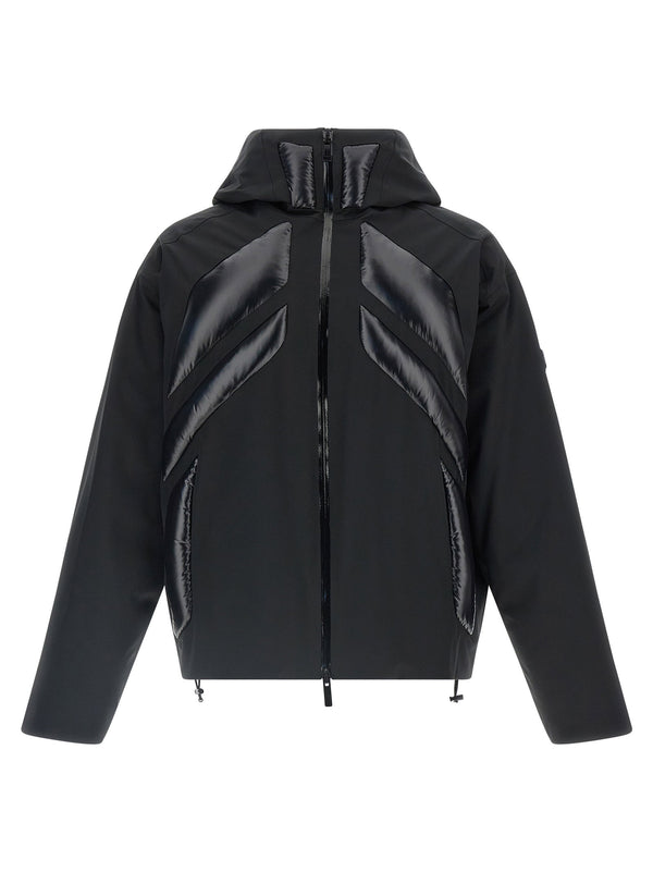 جاكيت أسفل زغبي Moncler Genius جاكيت — أسود