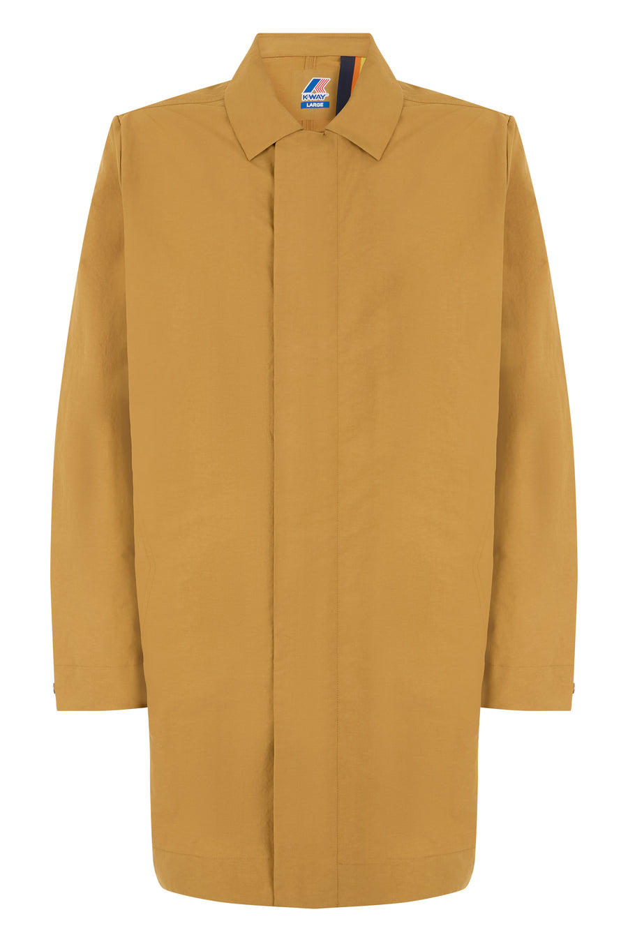 Technical Coat Poirol Mustard Cotton
