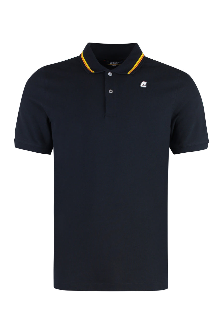 Jud Cotton-Piqué Polo Shirt Blue