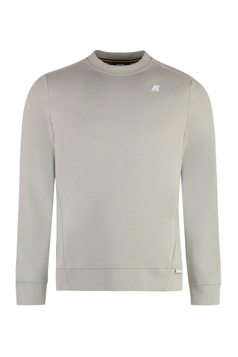 K-Way Medine Logo Sweatshirt Ecru Polyester Sweatshirts