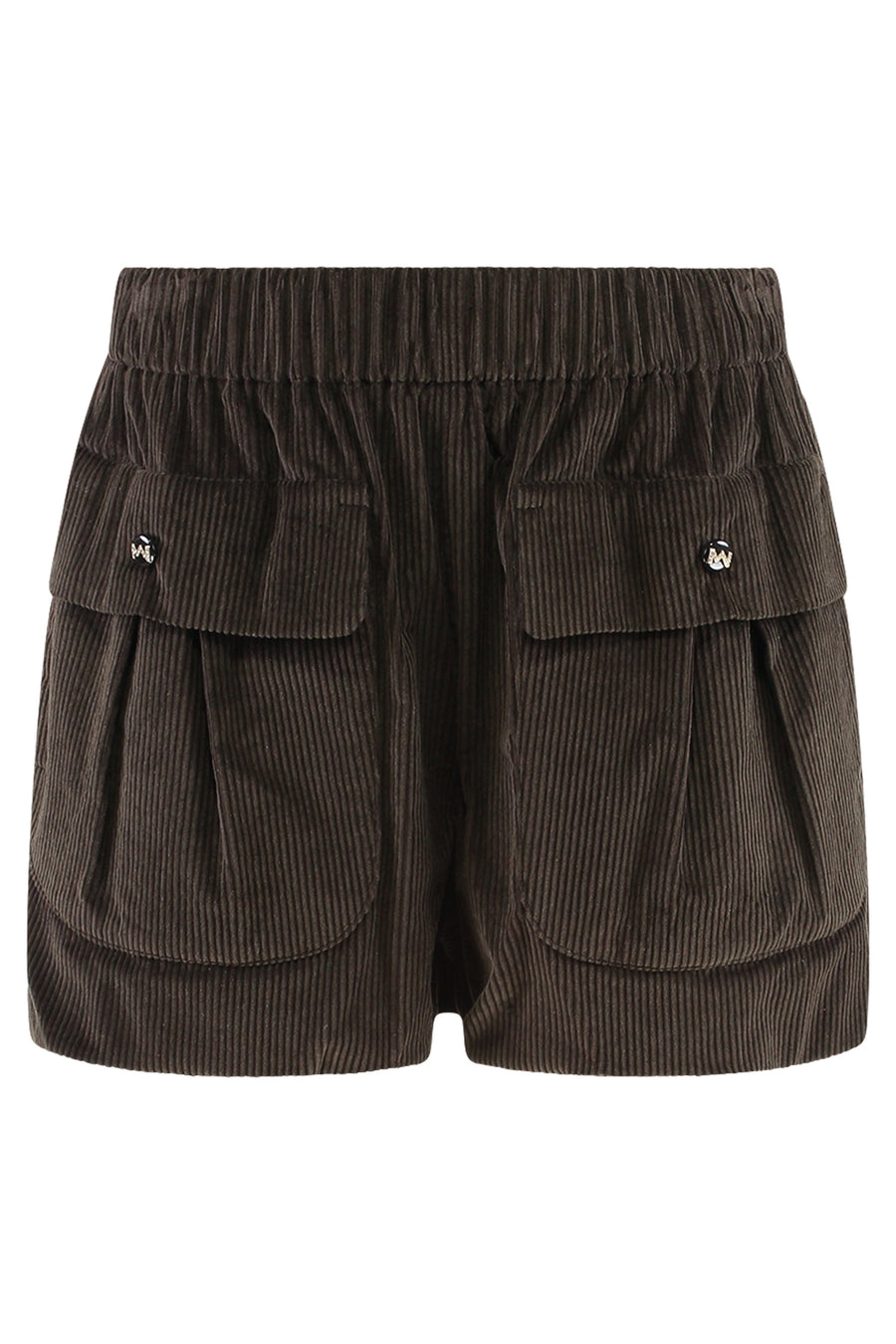 Cotton Shorts Brown