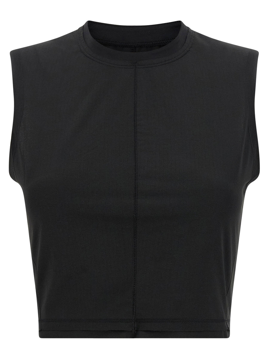 Y-3 W Run Tank Top — Black