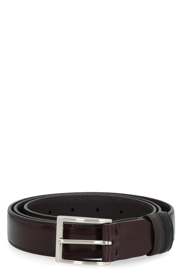Reversible Leather Belt Brown Calf